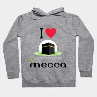 Mecca Kaaba Hajj gift-I love mecca kaaba hajj gift Hoodie